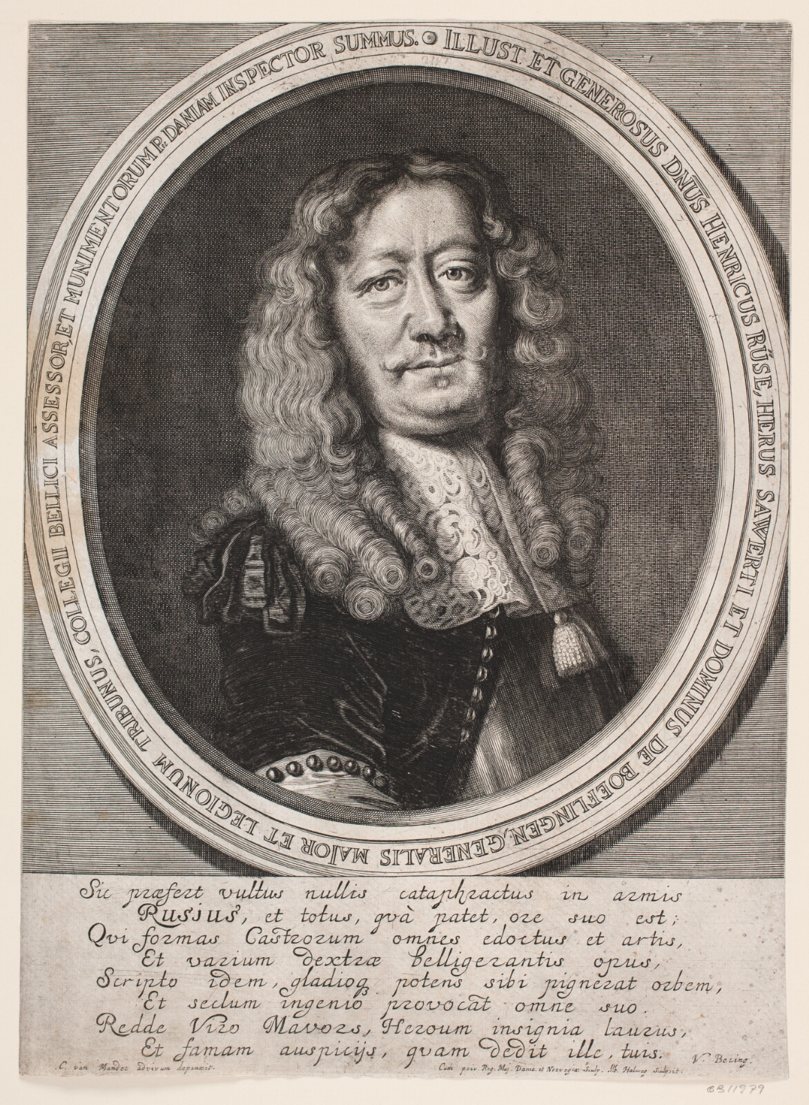 Albert Haelwegh, Henrik Rüse, vendt mod højre