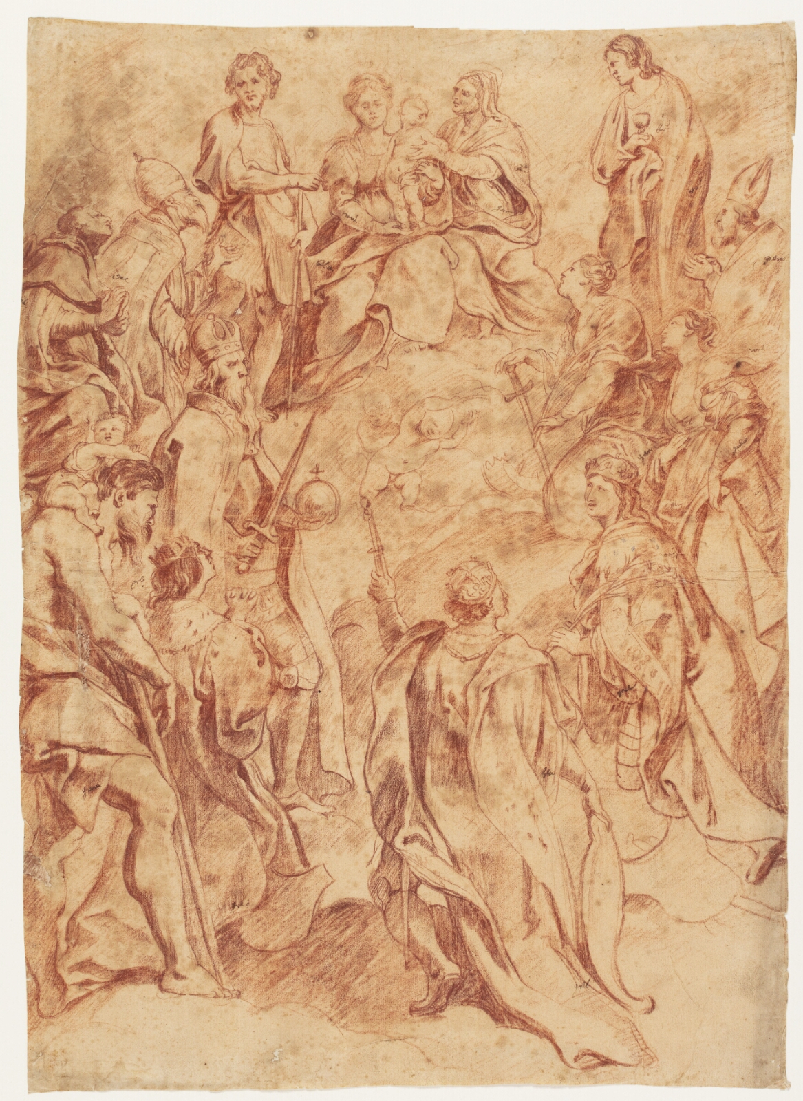 Peter Paul Rubens, Maria med barnet og helgener