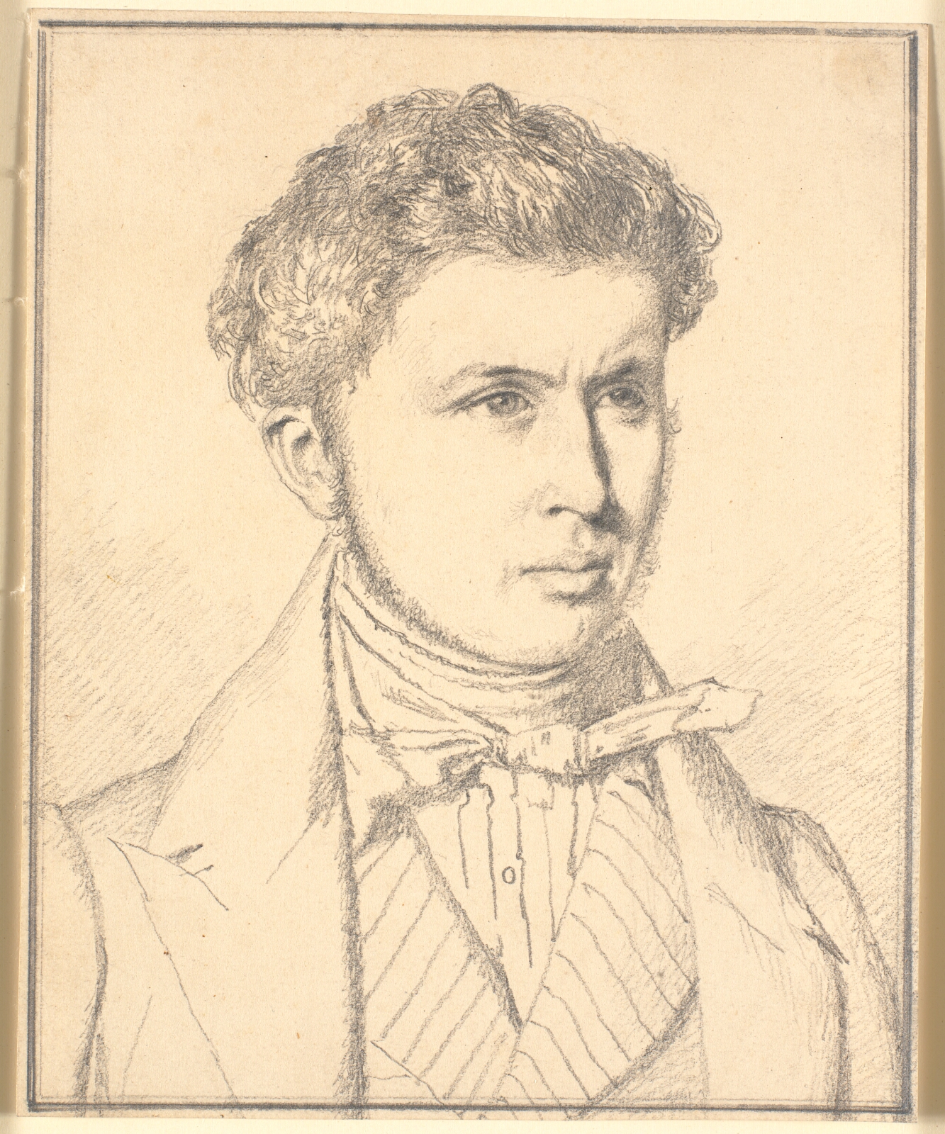 Christen Købke, Portræt af kunstnerens bror, H.P.N.Købke (1812-39)