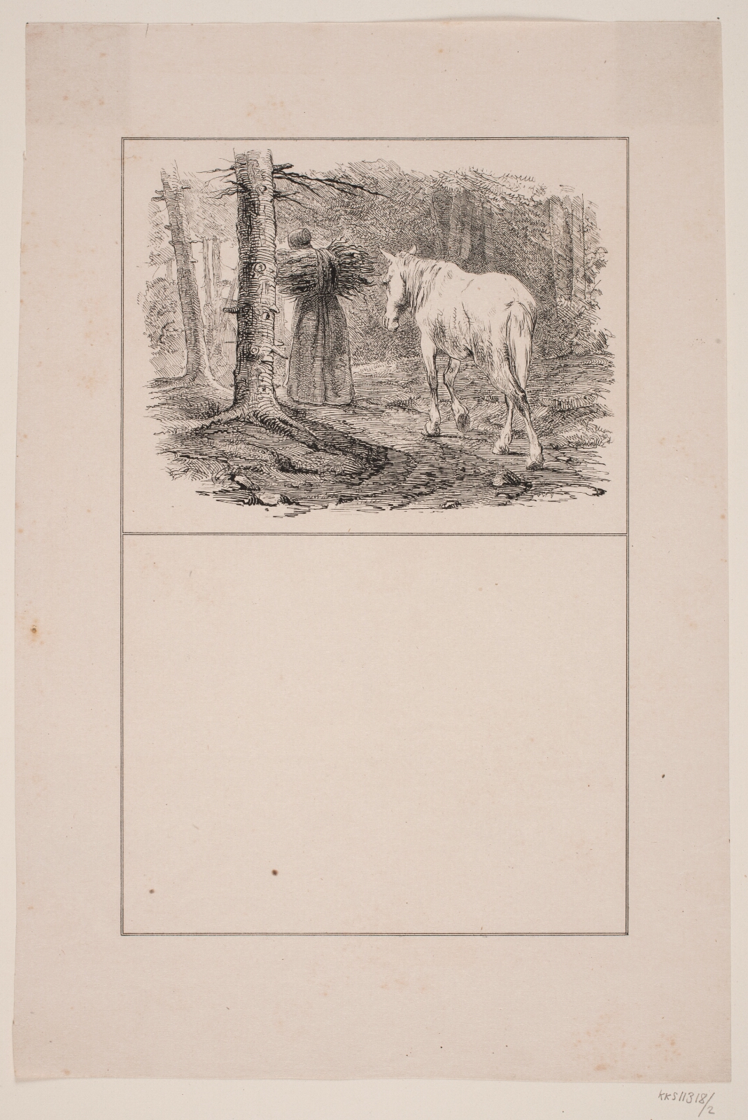 Adolph Kittendorff, Konen og hesten
