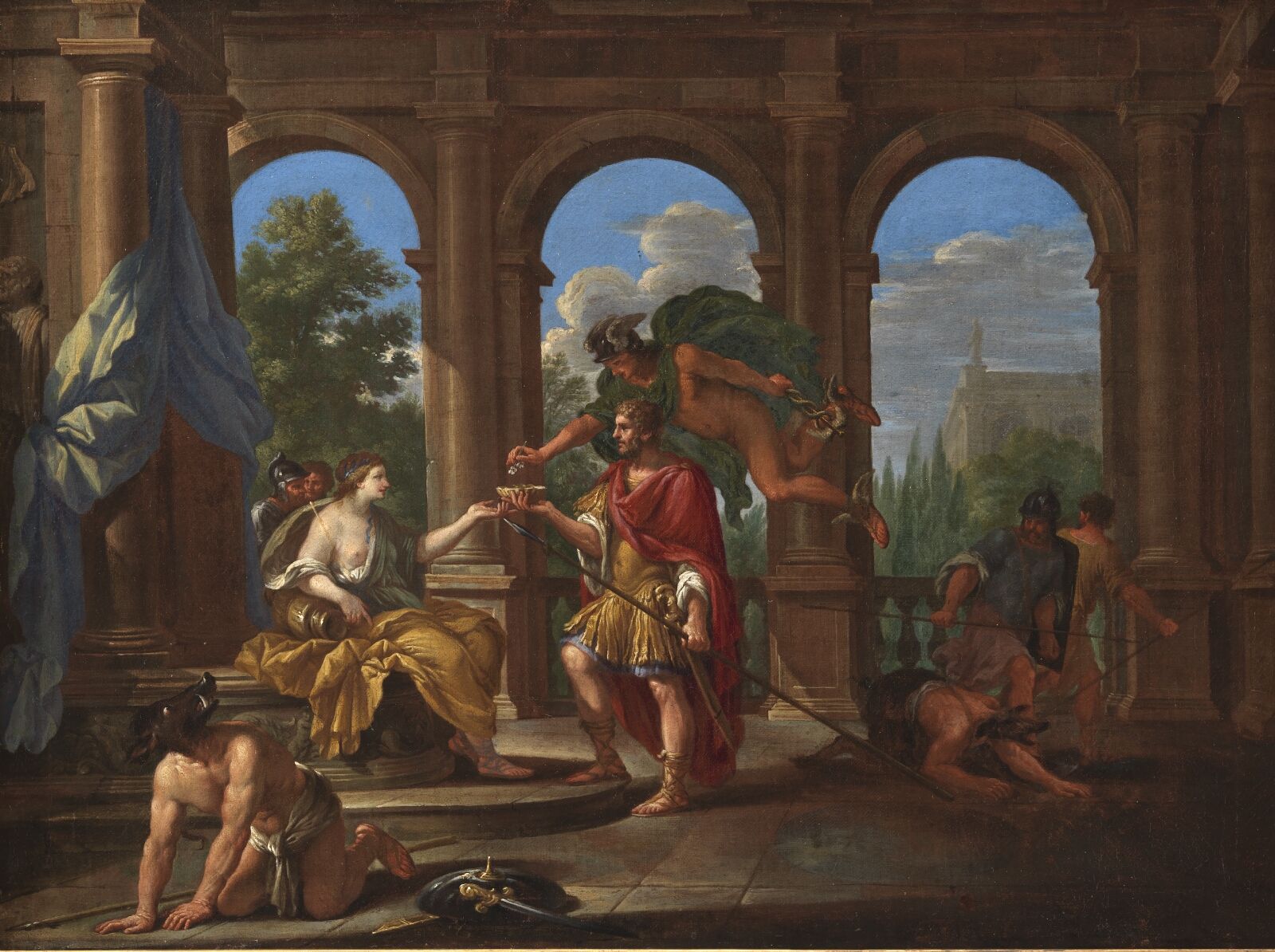 Filippo Lauri, Kirke og Odysseus