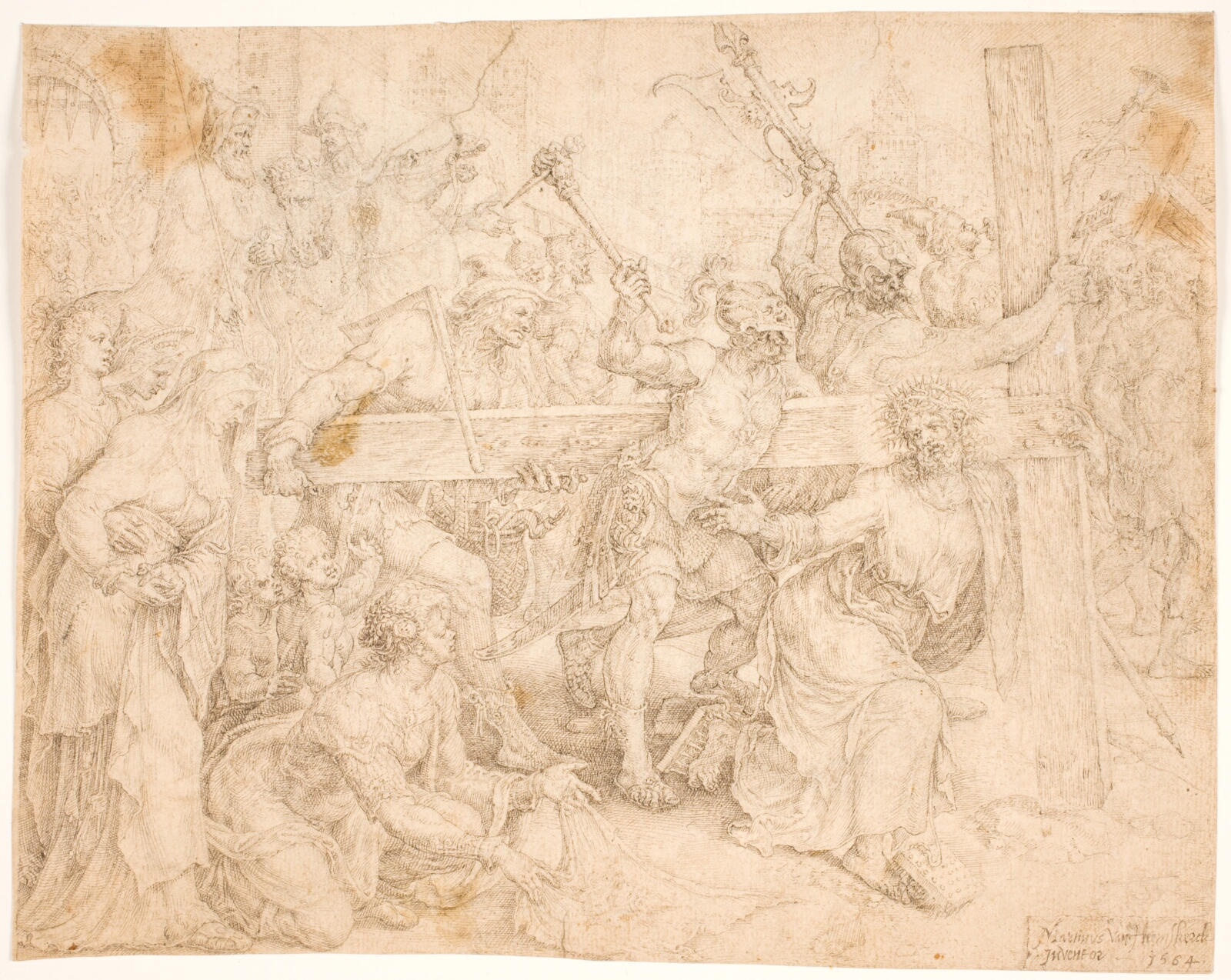 Maarten van Heemskerck, Gangen til Golgatha