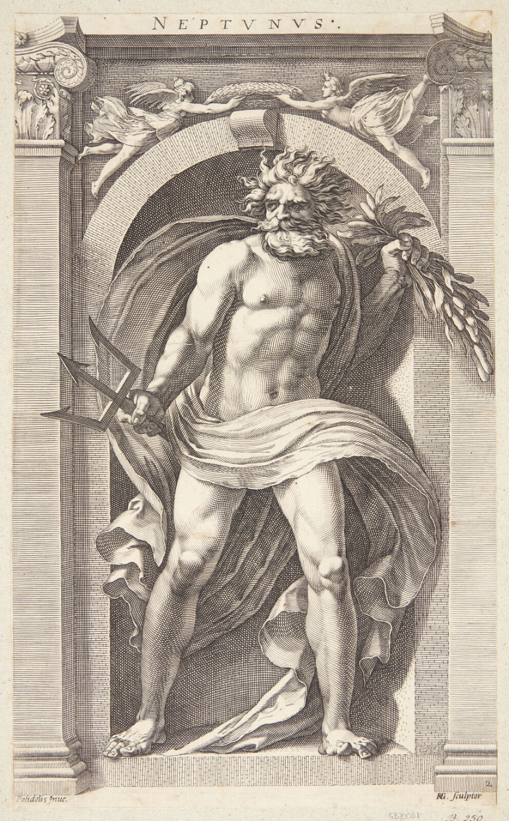 Hendrick Goltzius, Neptun