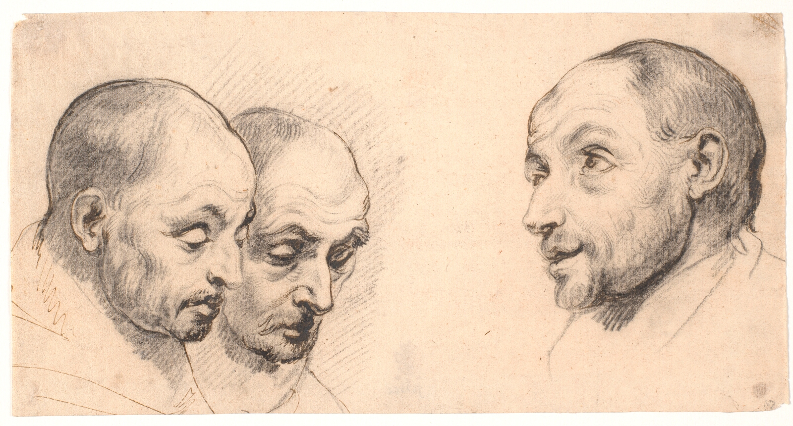 Peter Paul Rubens, Tre mandshoveder
