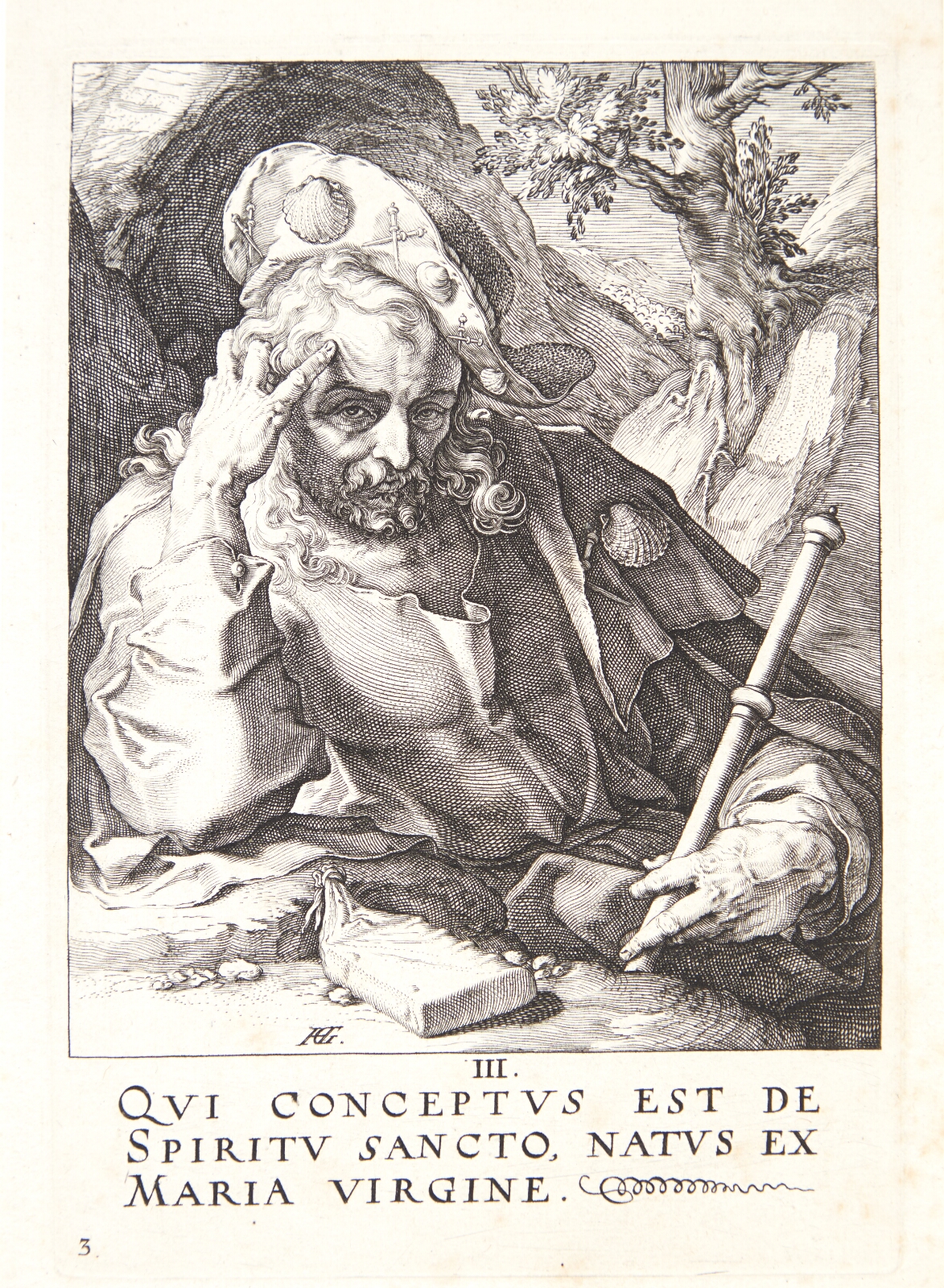 Hendrick Goltzius, Apostlen Jakob den Ældre