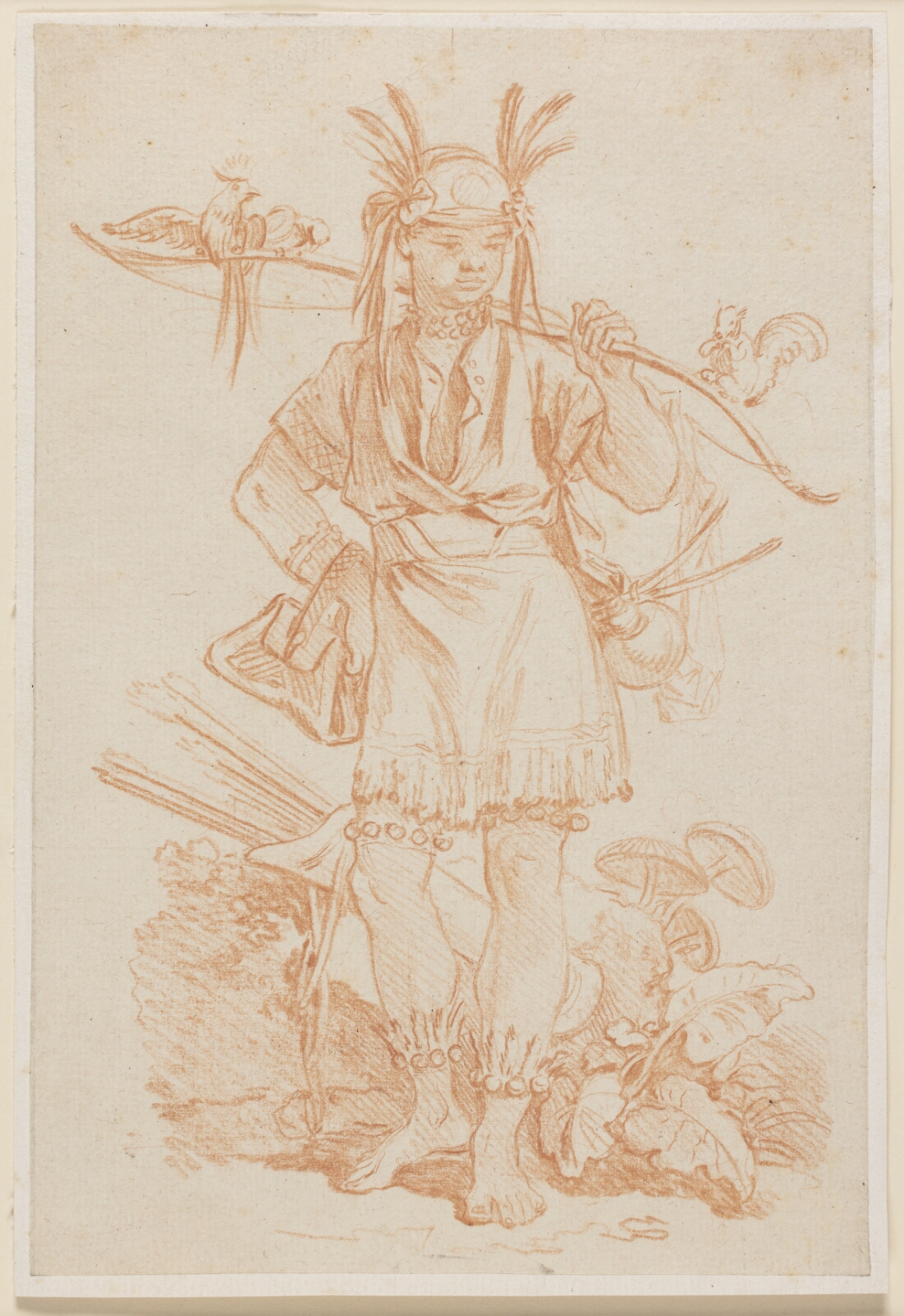 Jean-Etienne Liotard, En bueskytte, kineseri