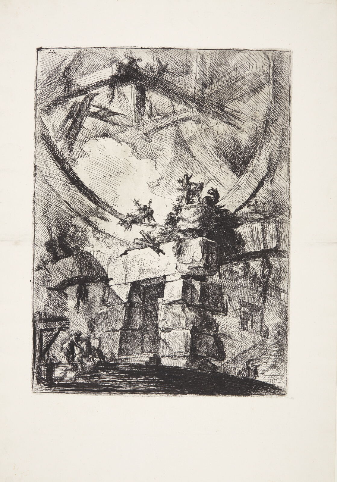 Giovanni Battista Piranesi, Det store hjul