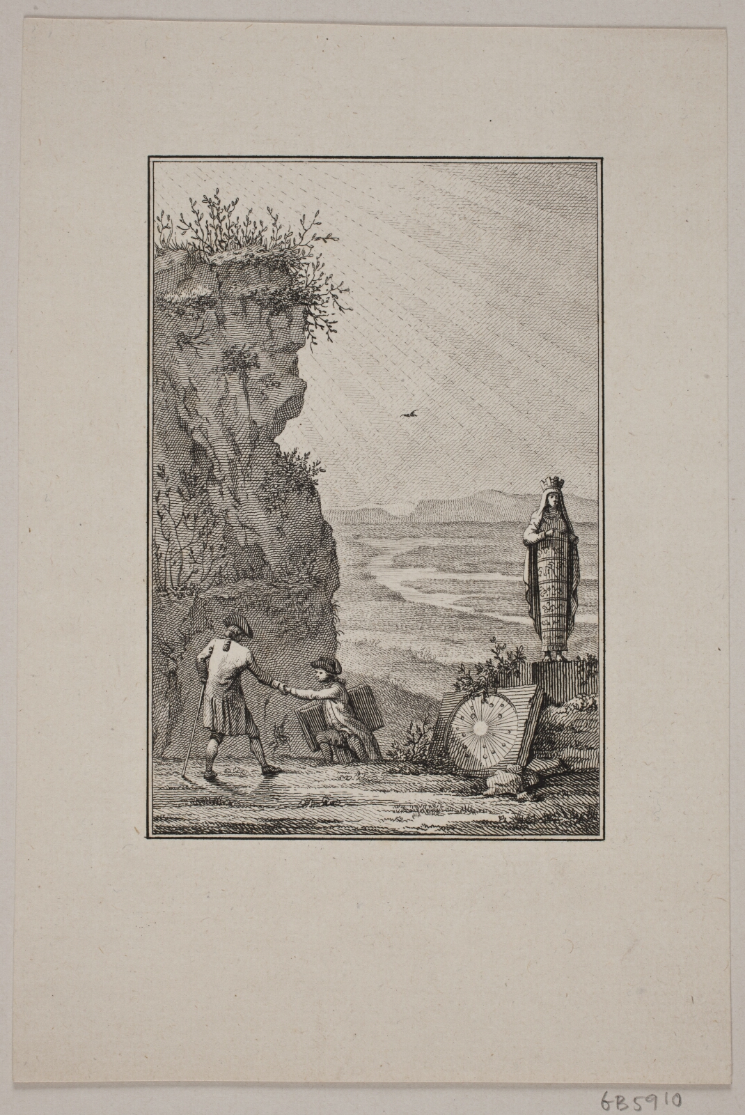 J.F. Clemens, Titelkobber til Olavides