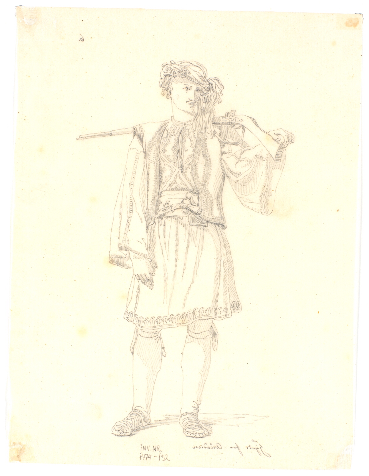 Martinus Rørbye, Hyrde fra Arcadien