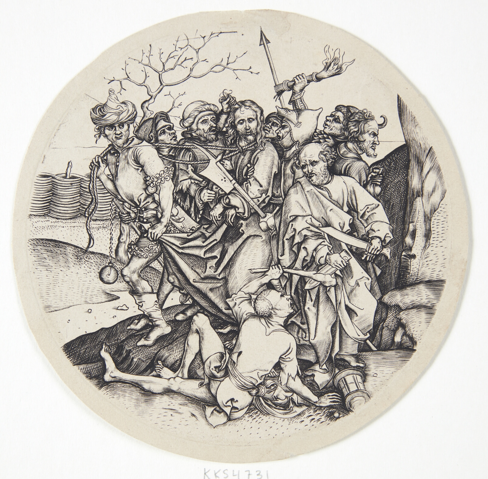 Martin Schongauer, Kristus tages til fange