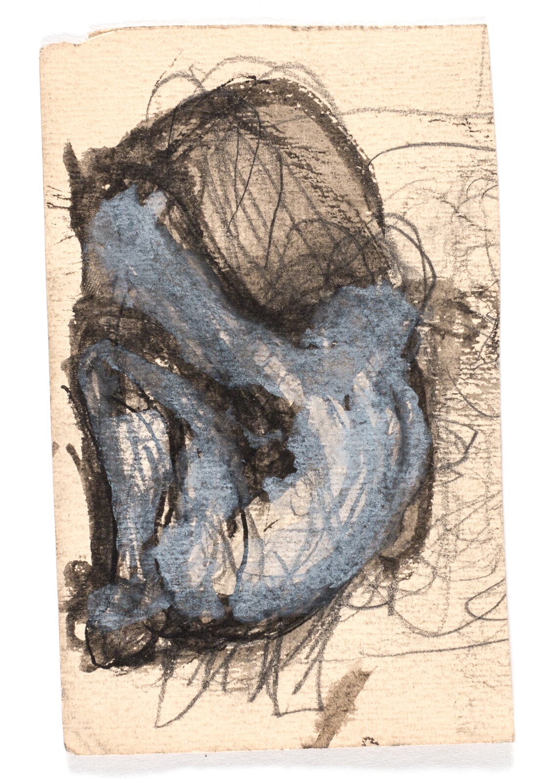 Oluf Hartmann, Studie af knælende, foroverbøjet figur
