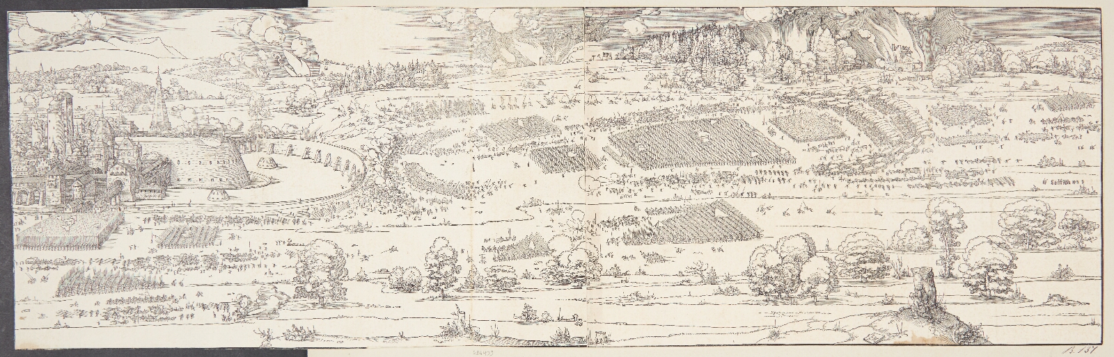 Albrecht Dürer, Belejringen af en borg