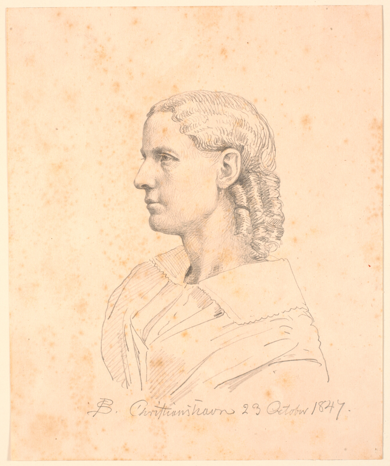 P.C. Skovgaard, Dameportræt.