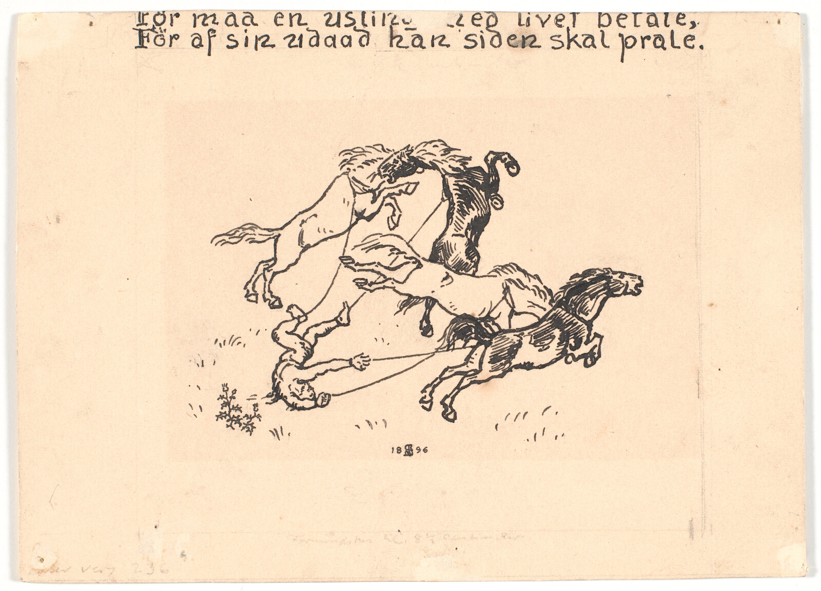 Niels Skovgaard, Ganes straf