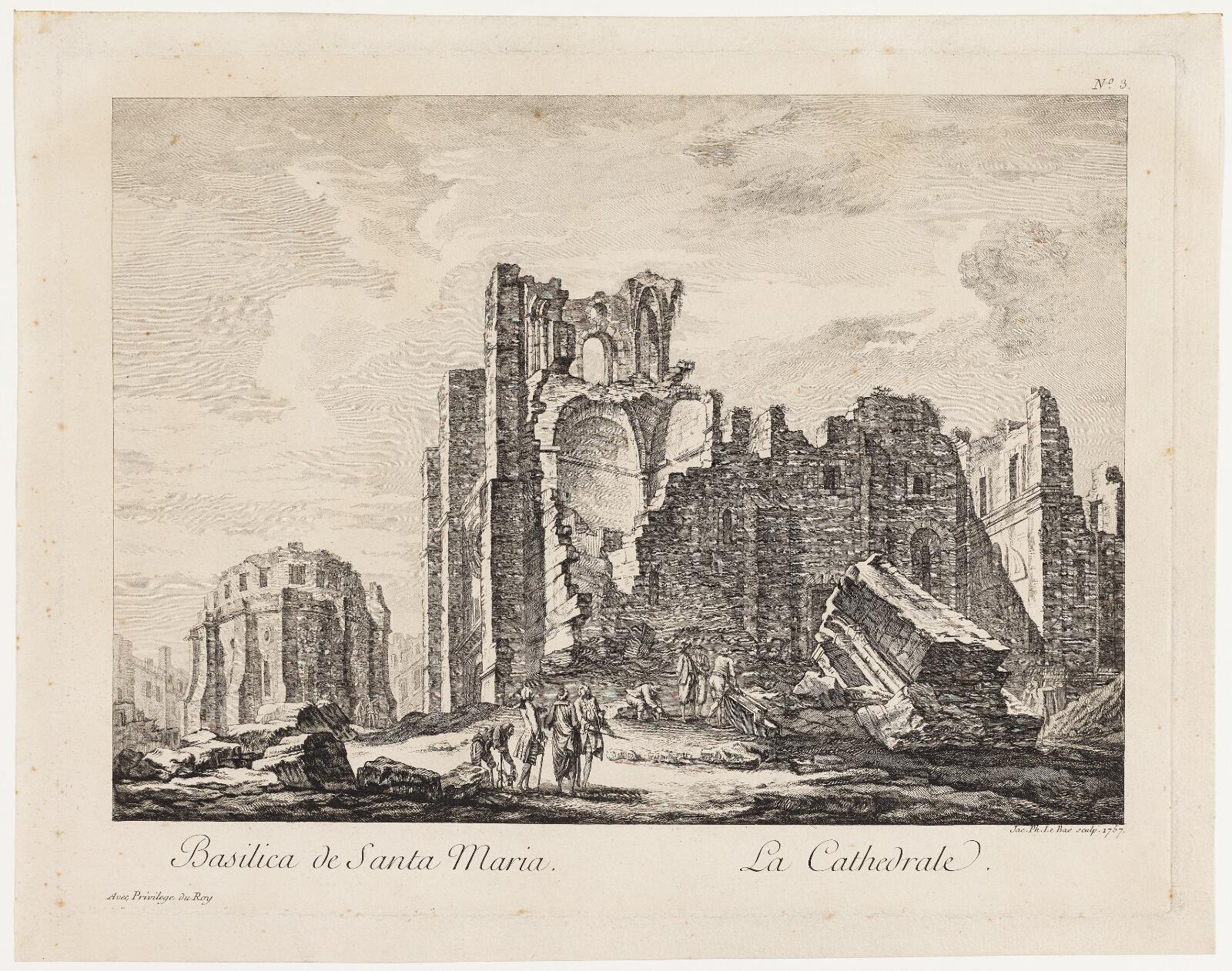 Jacques Philippe Le Bas, Santa Maria-katedralen (La Cathedrale)