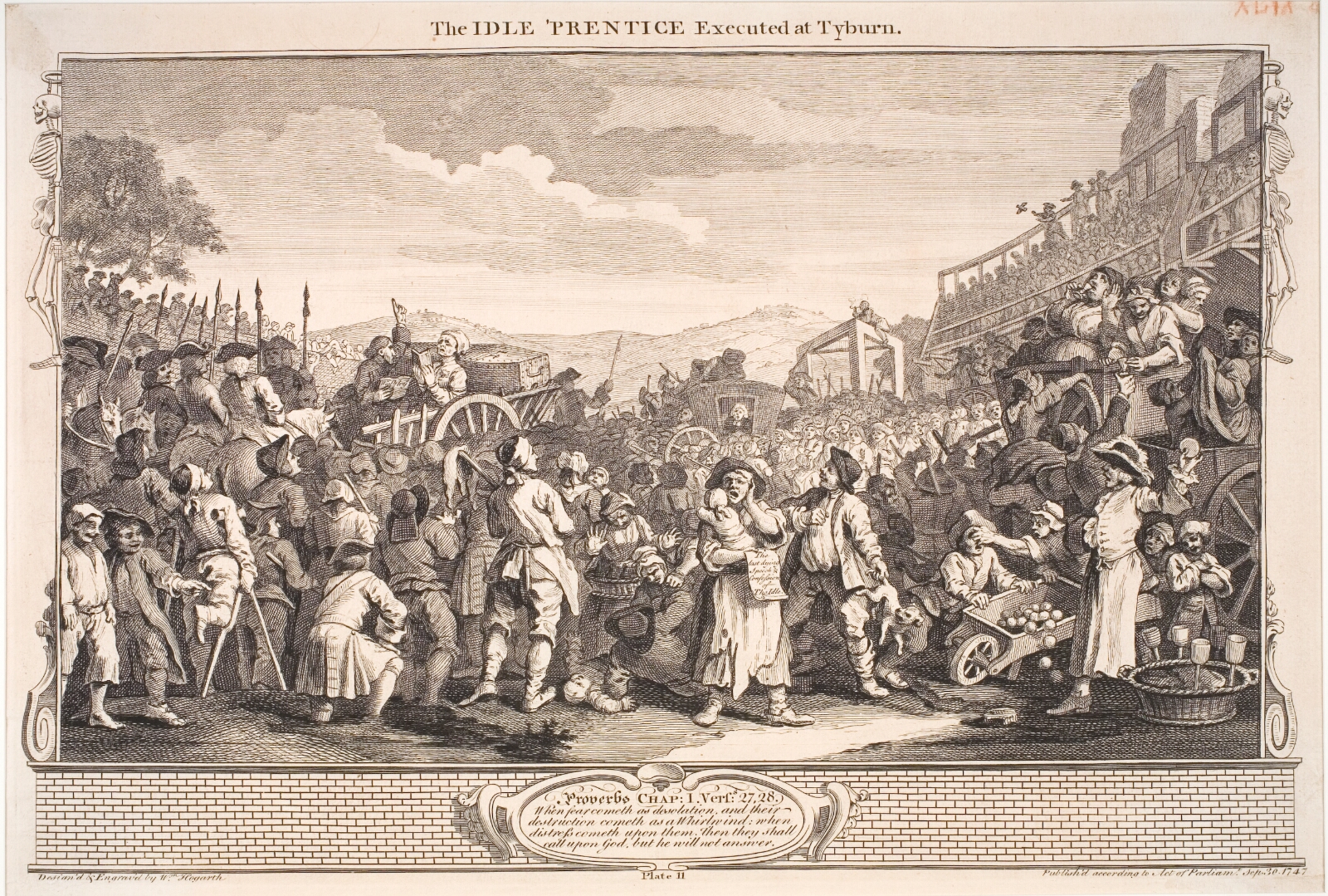 William Hogarth, Flid og Dovenskab