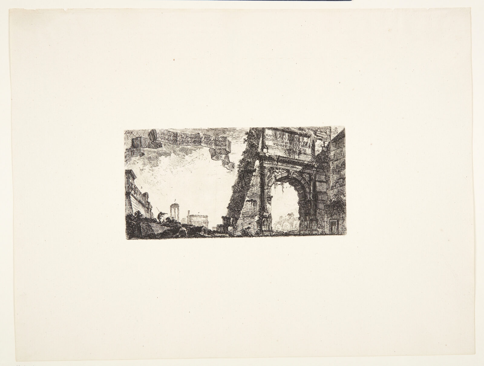 Giovanni Battista Piranesi, Titu's triumfbue i Rom