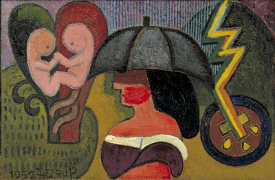 Madonna With Umbrella
