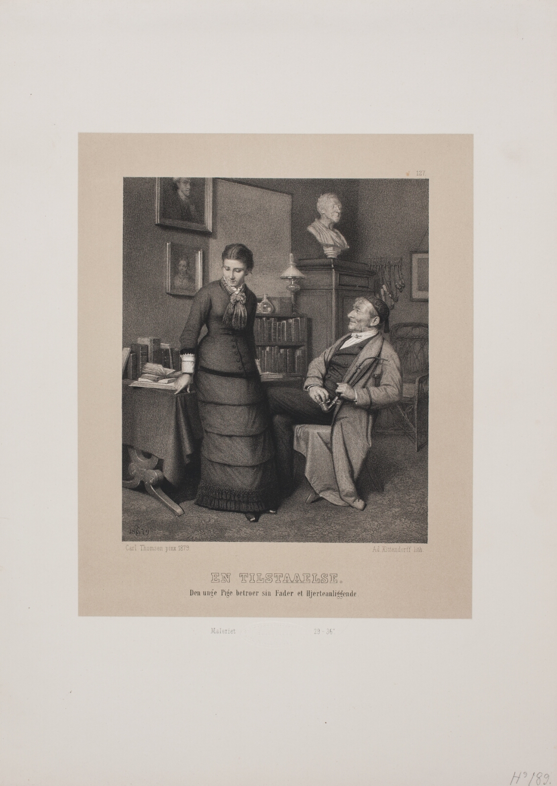 Adolph Kittendorff, En tilståelse