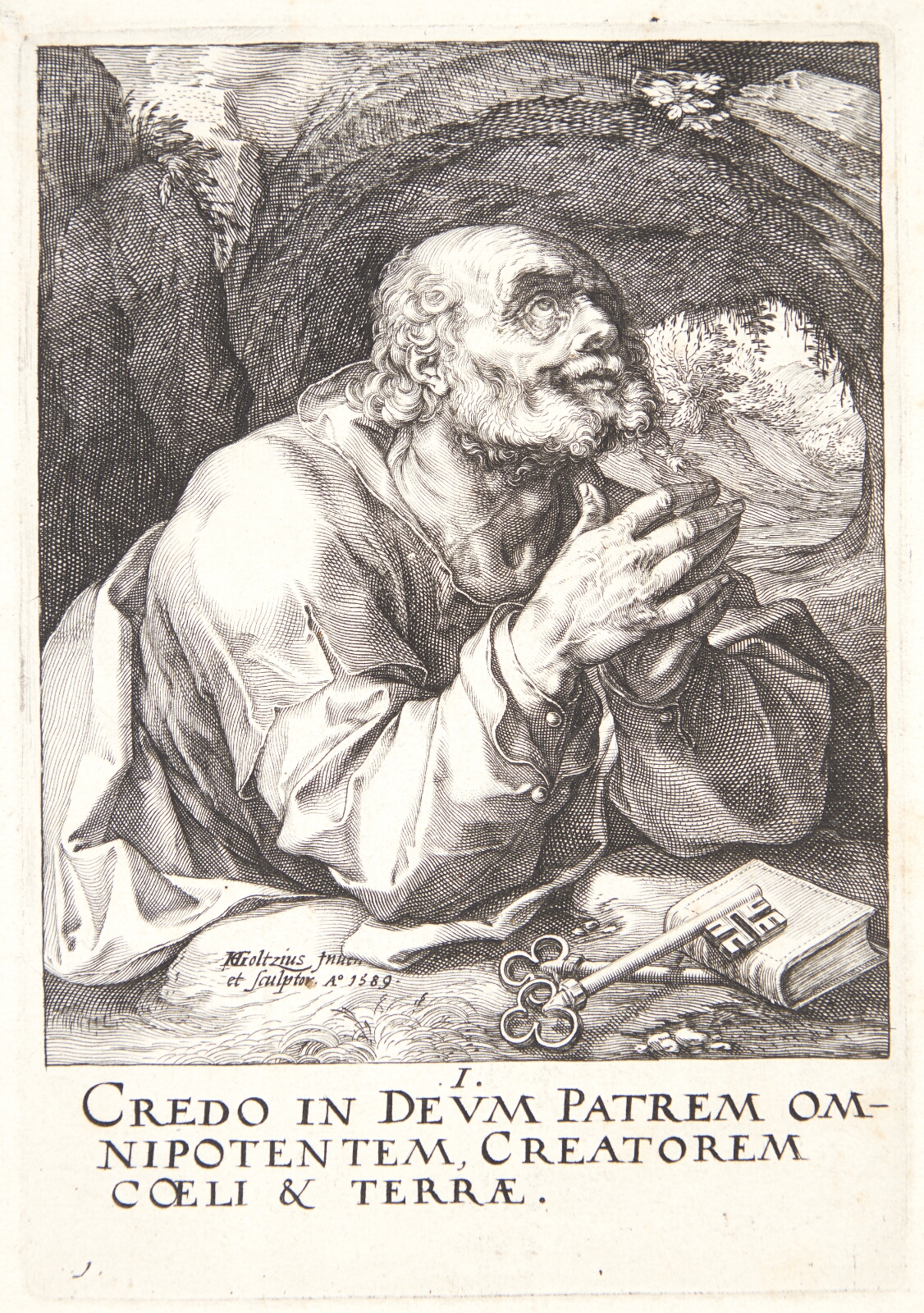 Hendrick Goltzius, Apostlen Peter