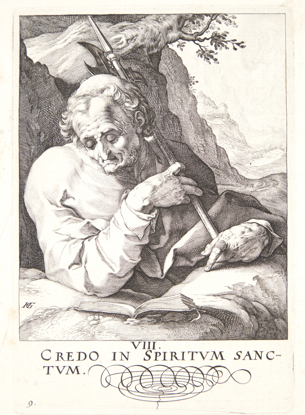 Hendrick Goltzius, Apostlen Matthæus
