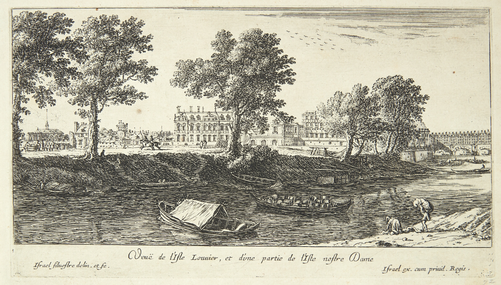Herman van Swanevelt, Udsigt over Île Saint-Louis