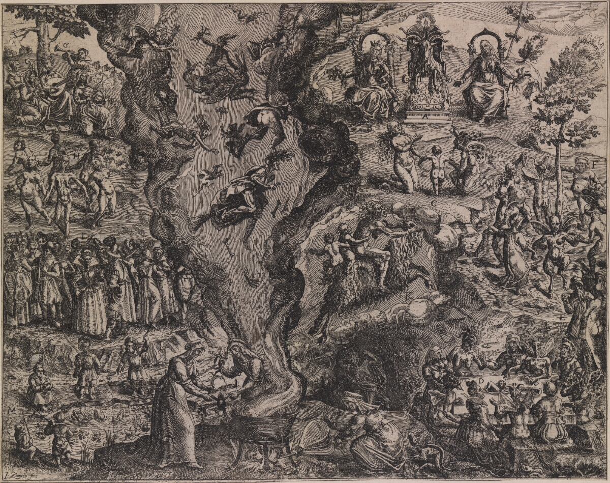 Heksesabbat, 1613, Jan Ziarnko | SMK Open