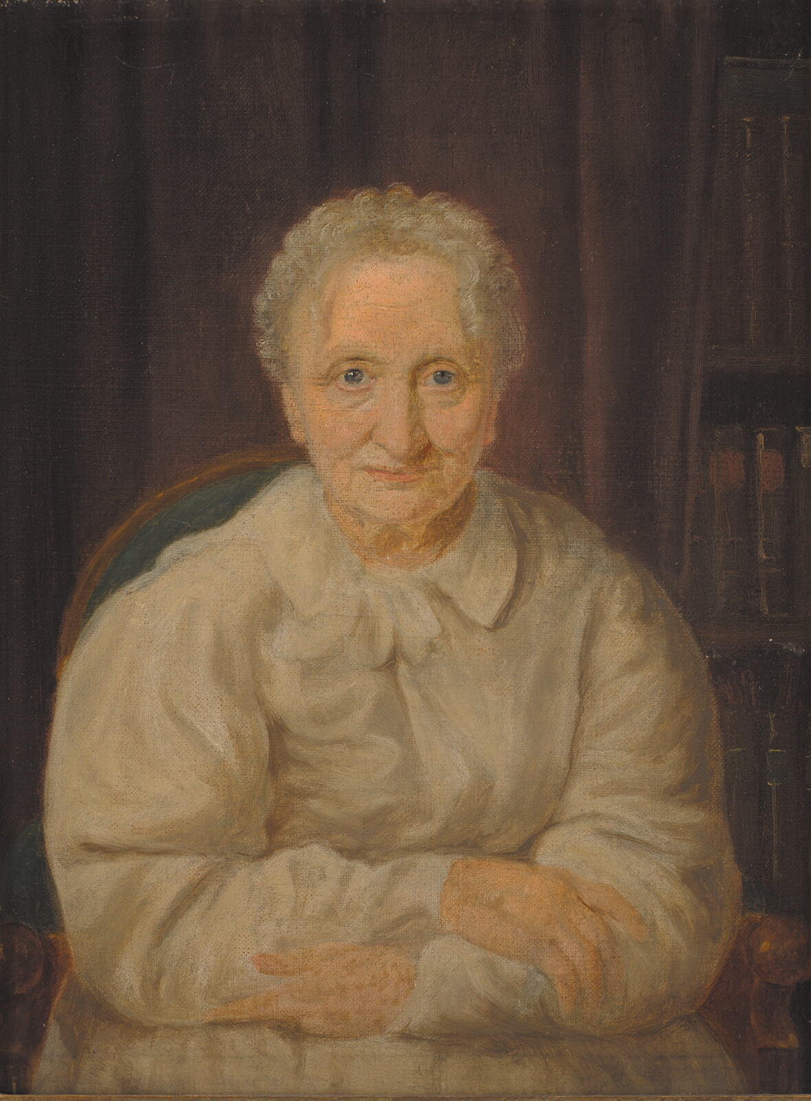 Constantin Hansen, Forfatterinden Juliane Marie Jessen