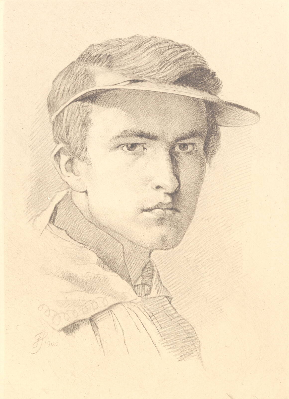 Frans Schwartz, Portræt af J. Th. Lundbye