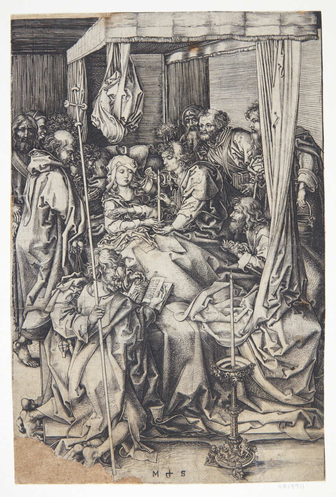 Martin Schongauer, Jomfru Marias død