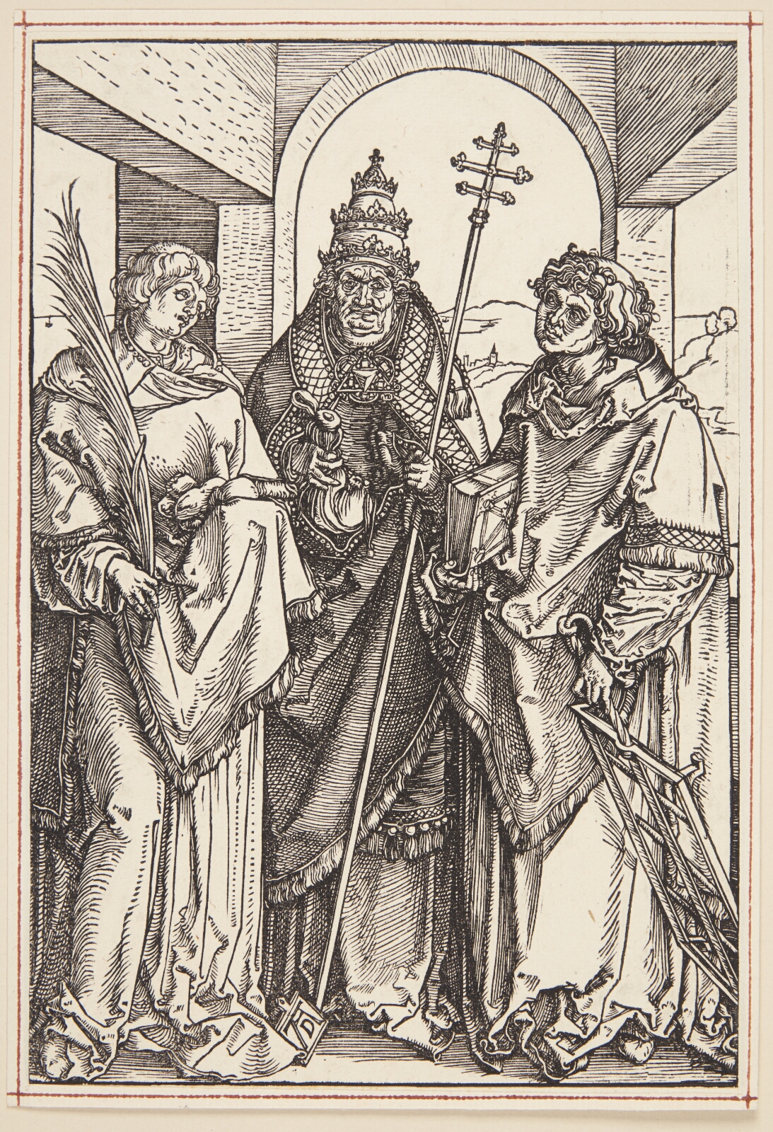 Albrecht Dürer, Helgenerne Skt. Laurentius, Sixtus og Stefan