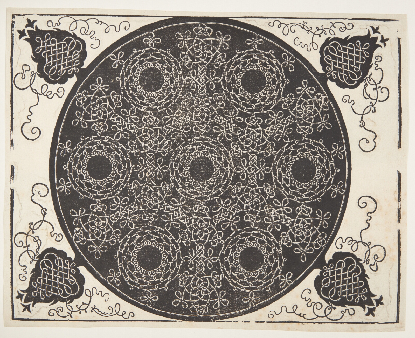 Albrecht Dürer, Knob med syv ringe