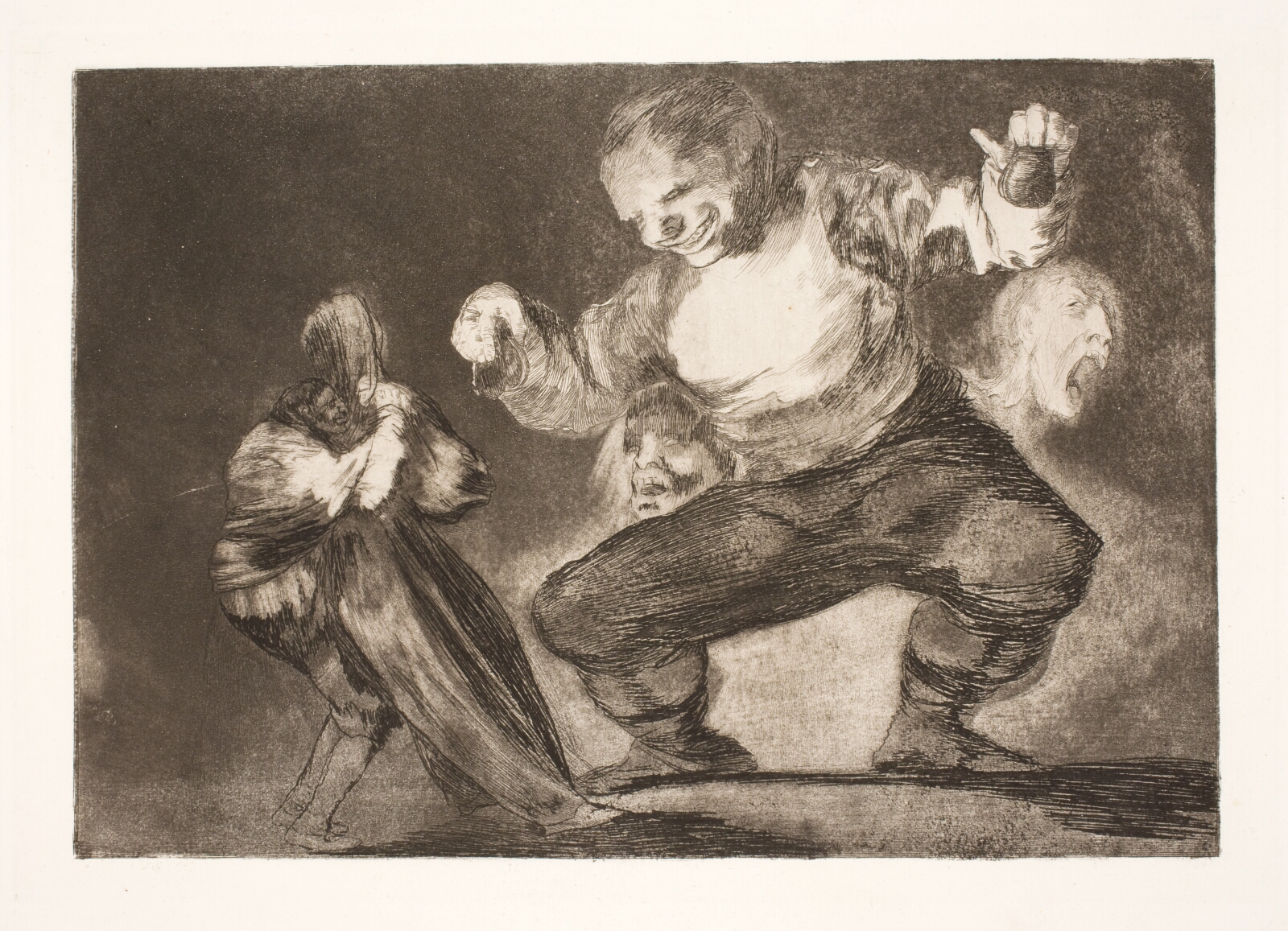 Francisco de Goya, Dåre (Efter lasten kommer utugten)