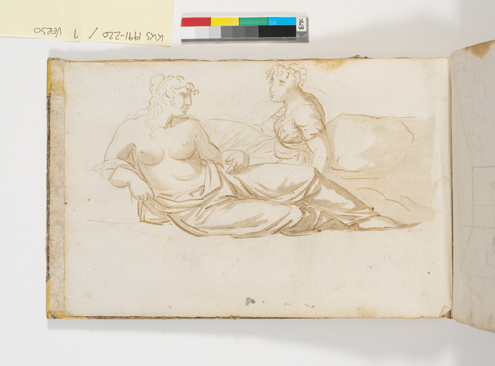 C.W. Eckersberg, To kvinder