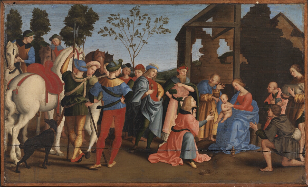 Kongernes tilbedelse, 1500 – 1599, Raphael | SMK Open