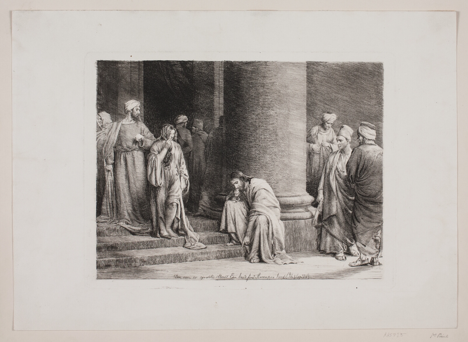 Carl Bloch, Kristus og Synderinden