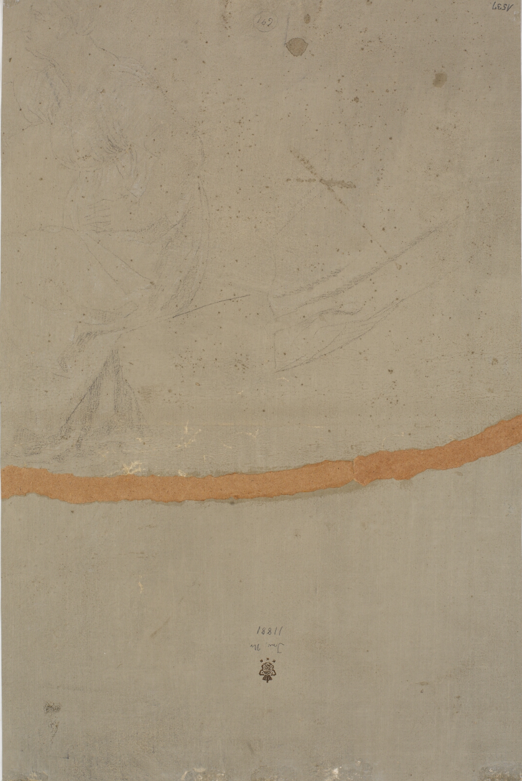 Nicolai Abildgaard, Studie til Papirius og hans moder, maleri dateret 1809