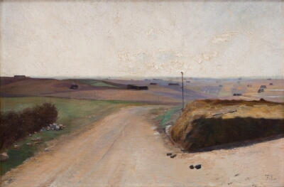 A Landscape. The Island of Mors, jutland