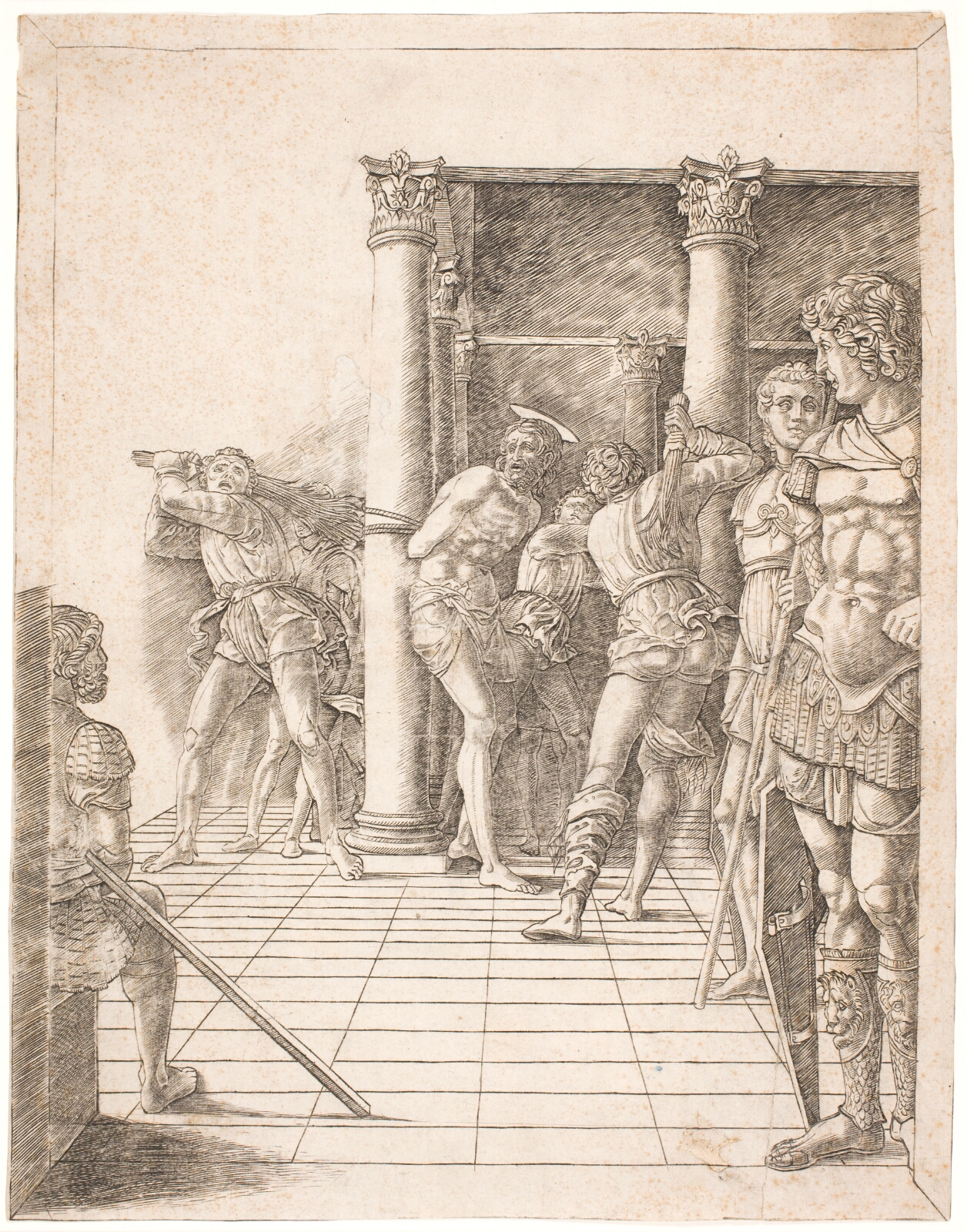 Andrea Mantegna, Kristus piskes