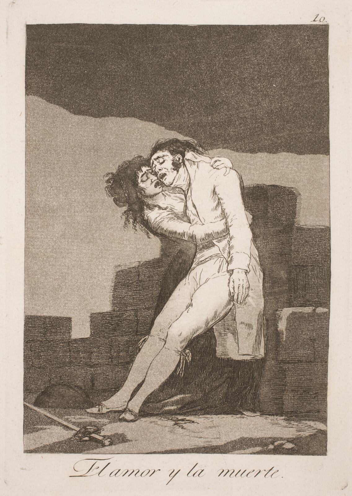Francisco de Goya, Døden og kærligheden