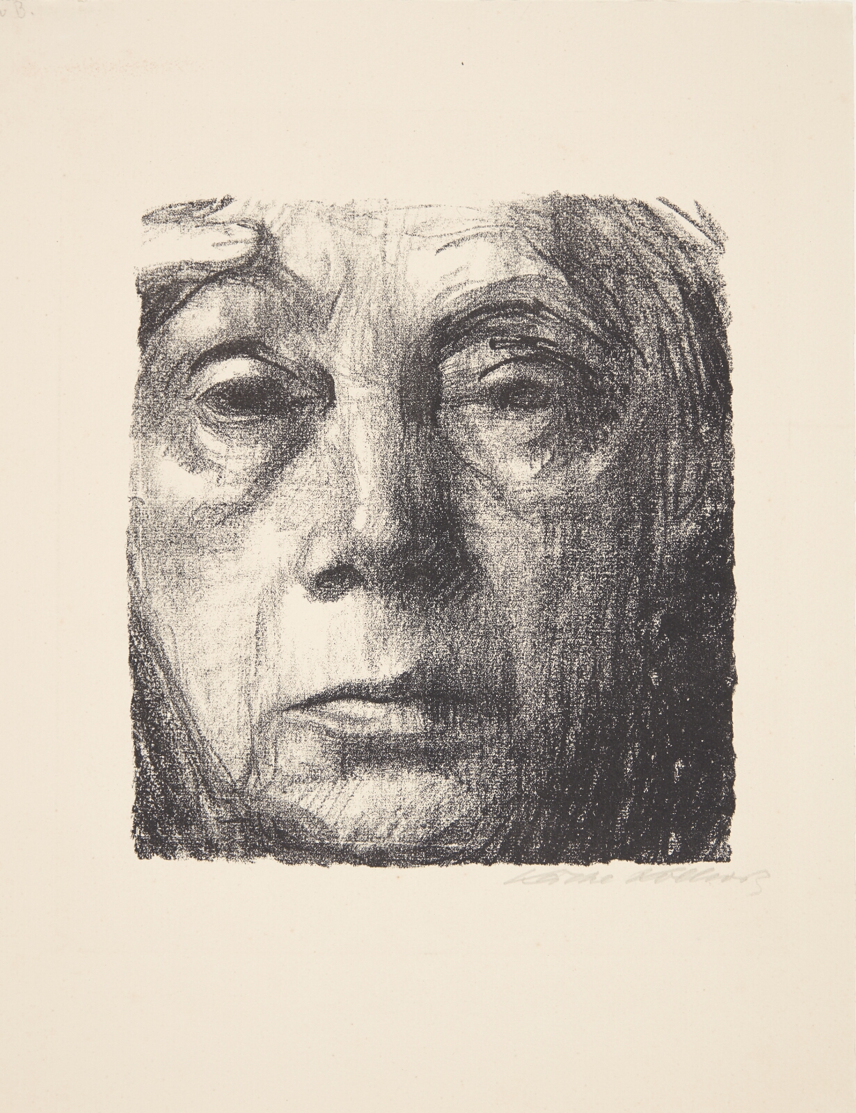 Käthe Kollwitz, Selvportræt
