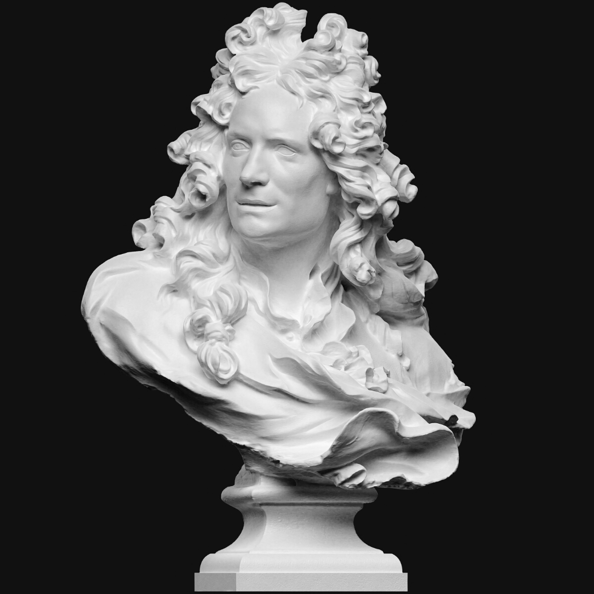 Portræt af billedhuggeren Corneille van Clève (1645-1732)