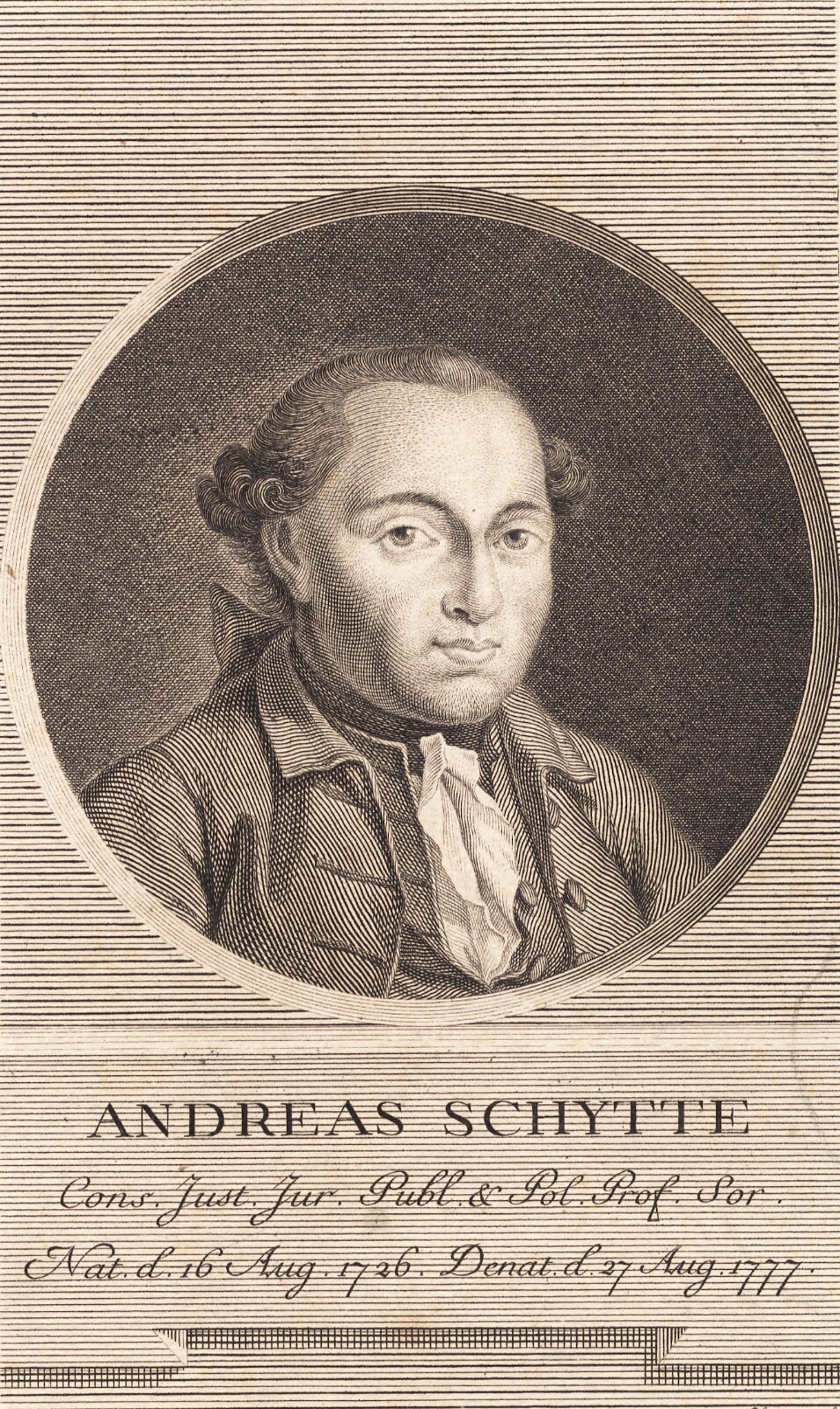 J.F. Clemens, Professor Andreas Schytte