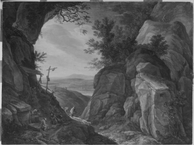 Rocky Landscape, Saftleven, Herman, 1661