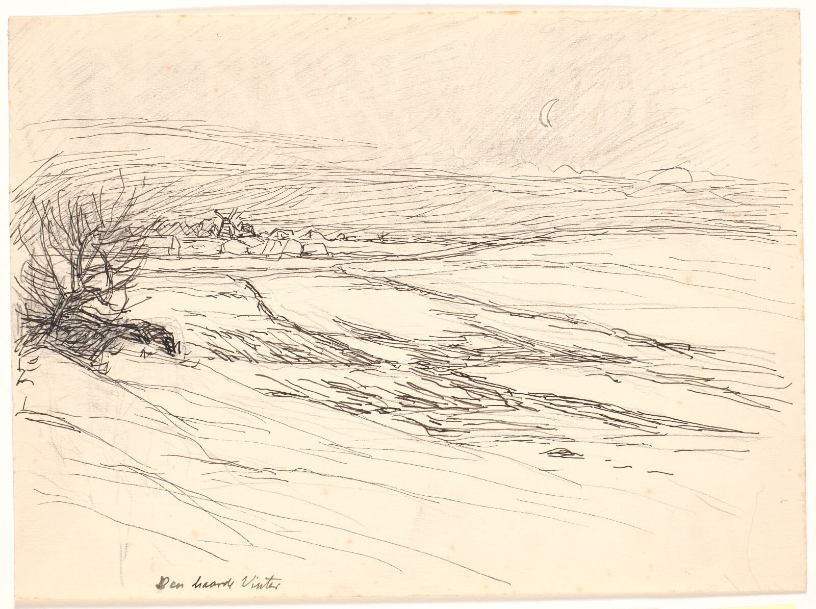 Fritz Syberg, Den haarde Vinter