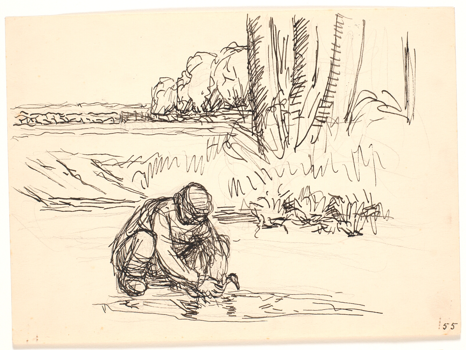 Fritz Syberg, Bonden på isen