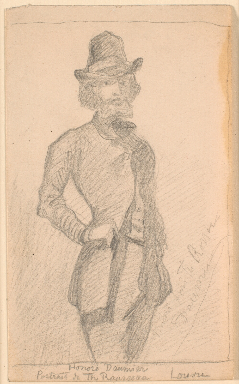 Theodor Philipsen, Kopi af H. Daumiers maleri af Th. Rousseau i Louvre