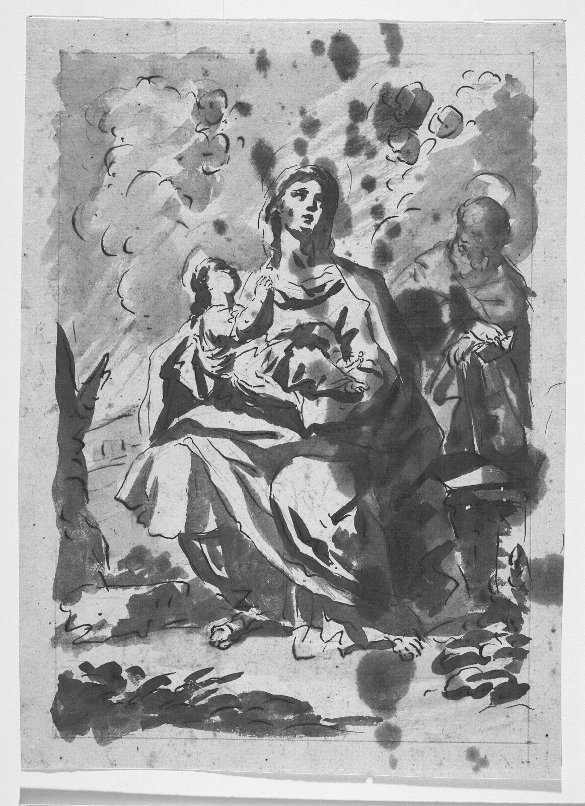 Luca Giordano, Den hellige familie