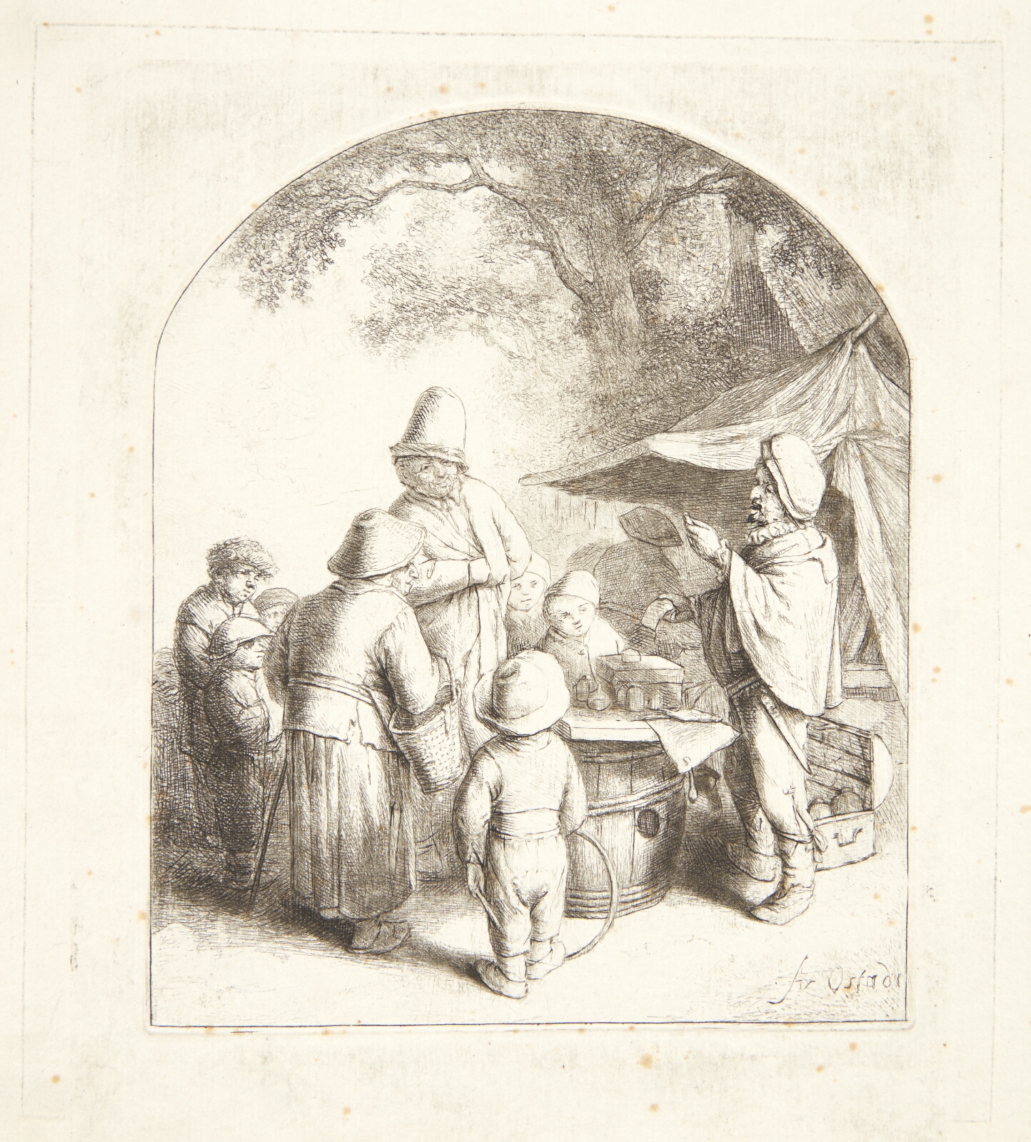 Adriaen van Ostade, Kvaksalveren