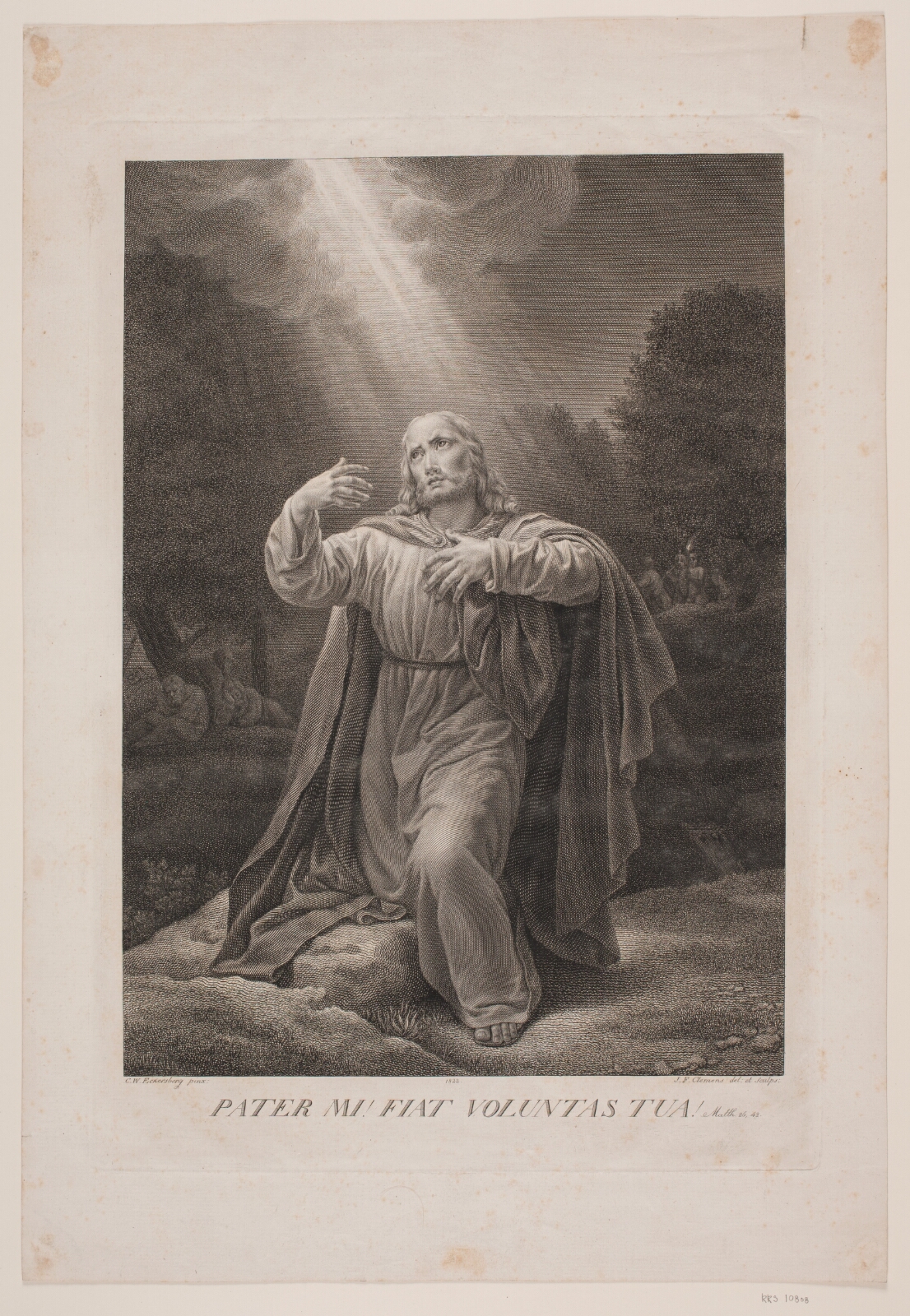 J.F. Clemens, Kristus i Gethsemane have